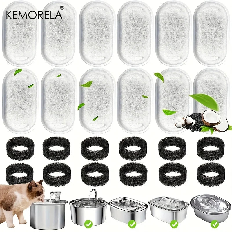 Cat Water Fountain Carbon Filter Replacements