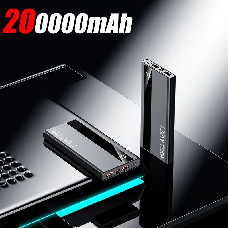 120W Ultra Capacity Fast Charging Power Bank