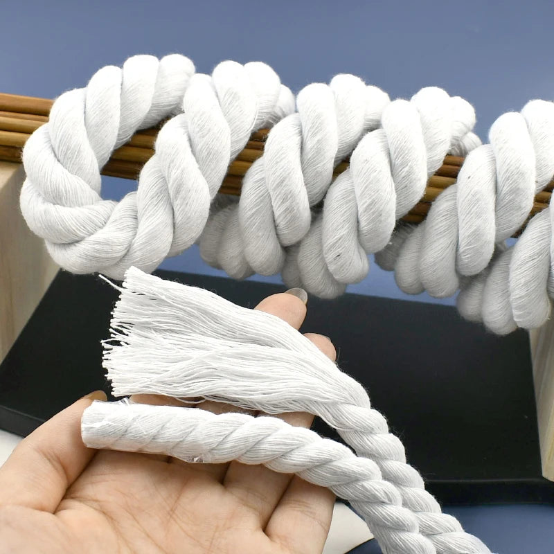Braided Cotton Macramé Rope Cord