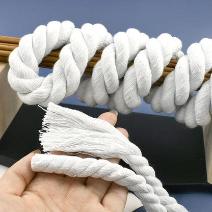 Braided Cotton Macramé Rope Cord
