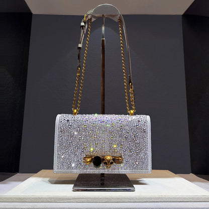 Glitter Evening Crossbody Bag