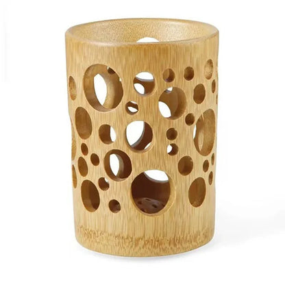 Bamboo Toothbrush Holder Cup