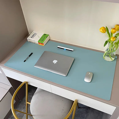 Large Waterproof Leather Desk Pad