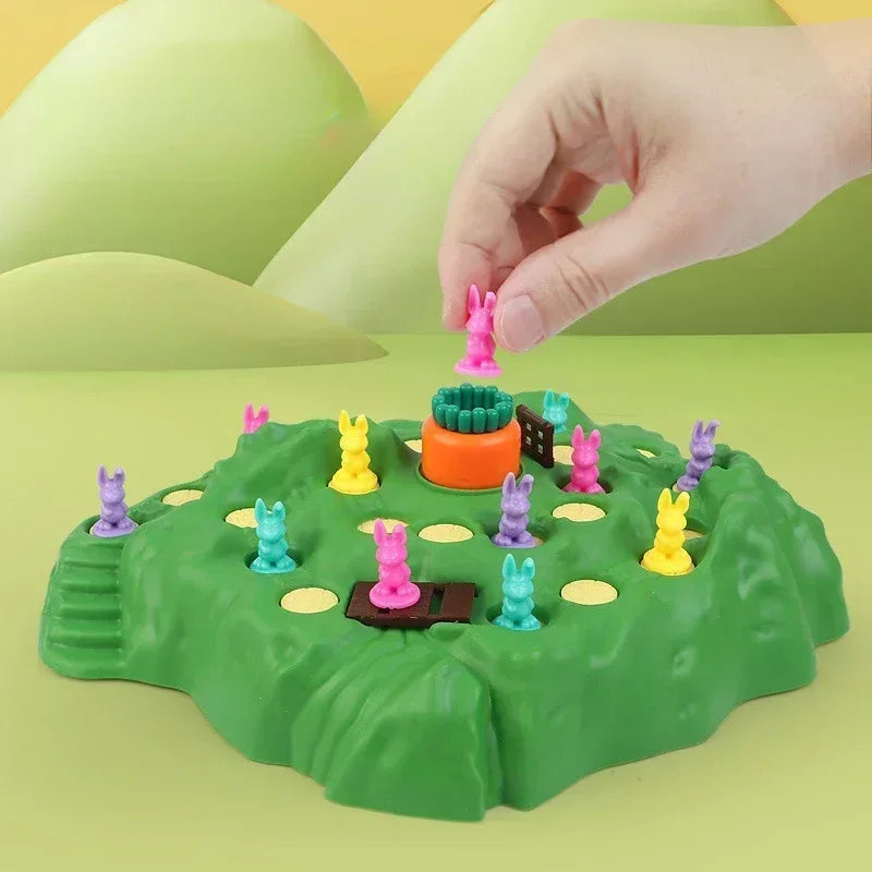 Carrot Rabbit Trap Table Board Defend Game