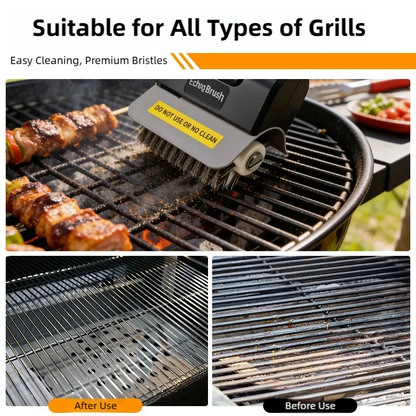 Rechargeable Electric BBQ Grill Cleaning Brush