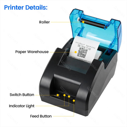 58MM Thermal Receipt Bill POS Printer