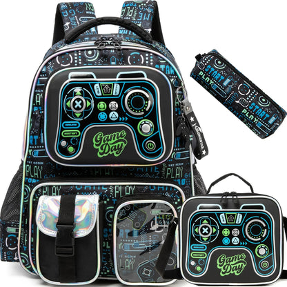 3-in-1 Kids School Backpack Set