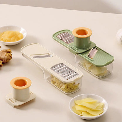Multifunctional Garlic & Vegetable Grinder with Container