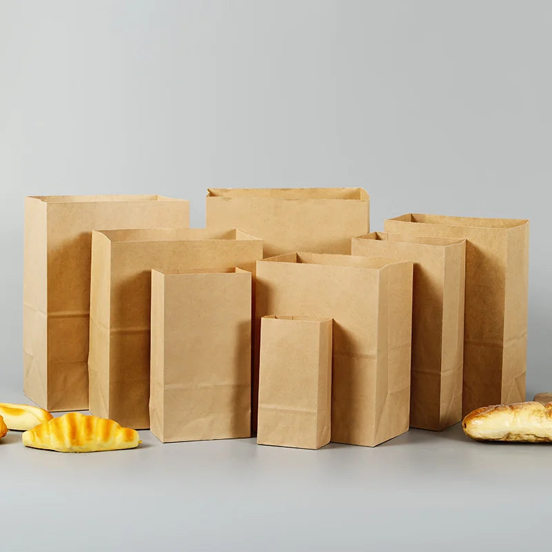 Kraft Paper Food & Gift Bags