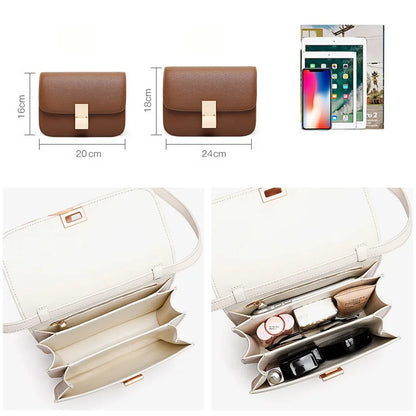 Retro Palm Texture Flap Messenger Bag