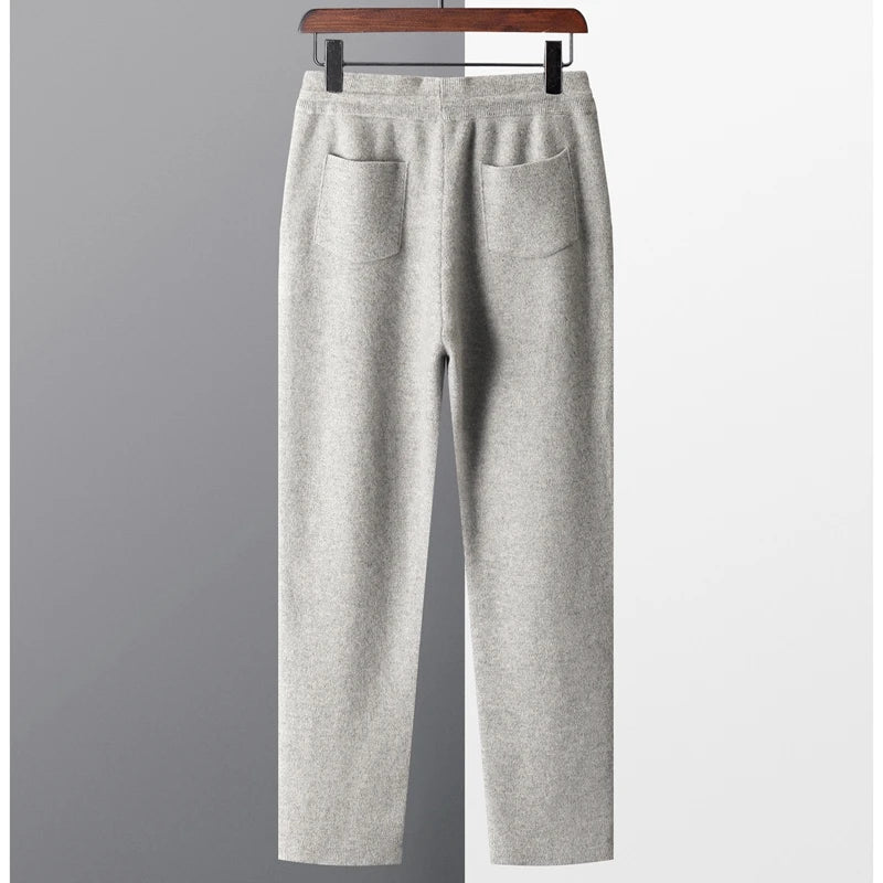 Men’s 100% Wool Cashmere Style Pants