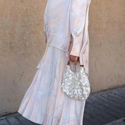 Handmade Seashell Beaded Bag