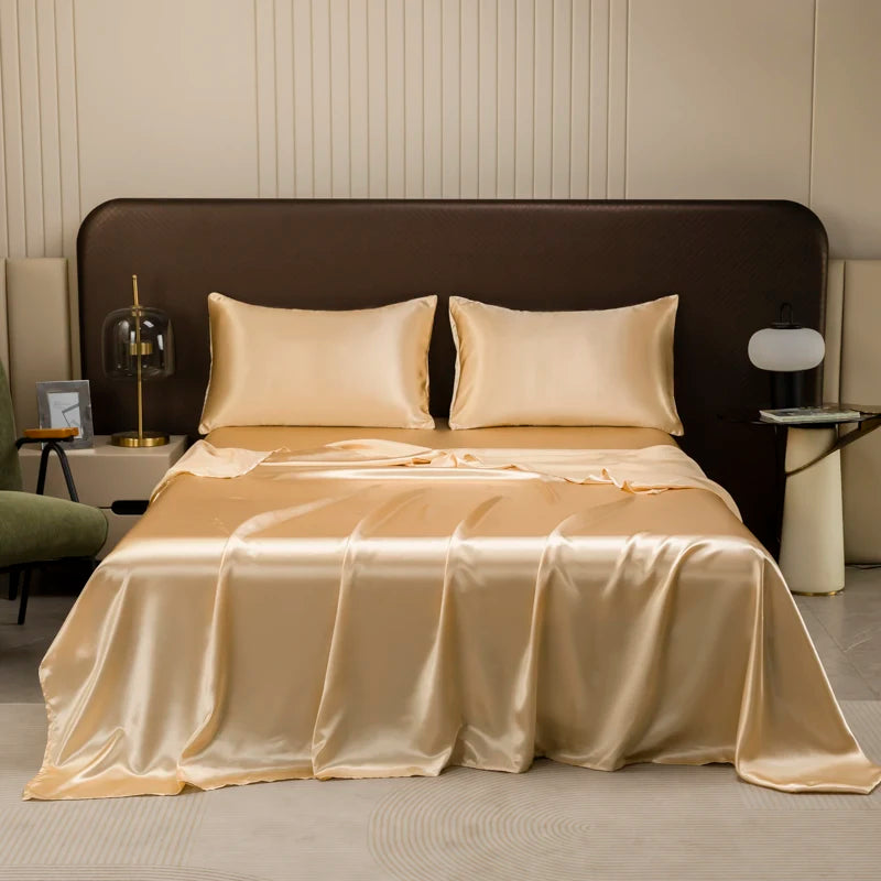 Opulent Satin Bedding Set