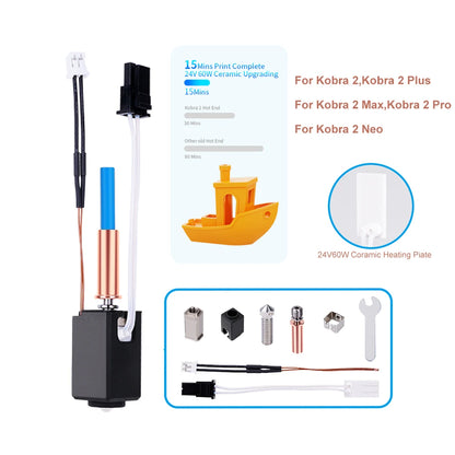Upgraded Hotend Kit for Anycubic Kobra 2 Series 3D Printers