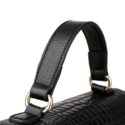 Large Capacity Leather Crossbody Handbag for Women