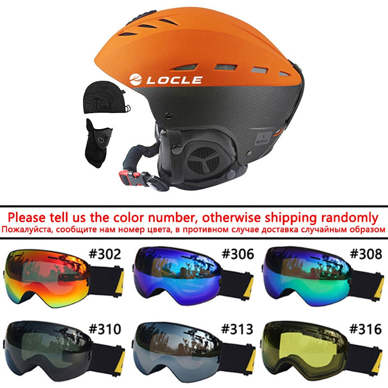 LOCLE Professional Skiing Helmet