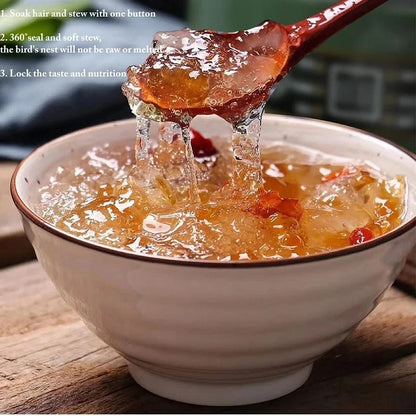 Portable Glass Stew Pot