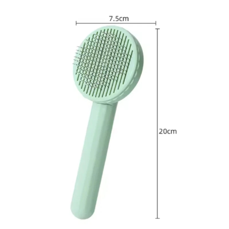 Self-Cleaning Pet Grooming Brush