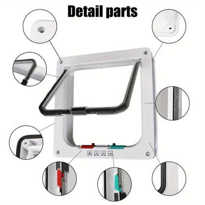2-Way Locking Pet Door Flap