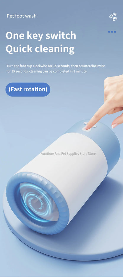 Electric Pet Paw Cleaner Cup
