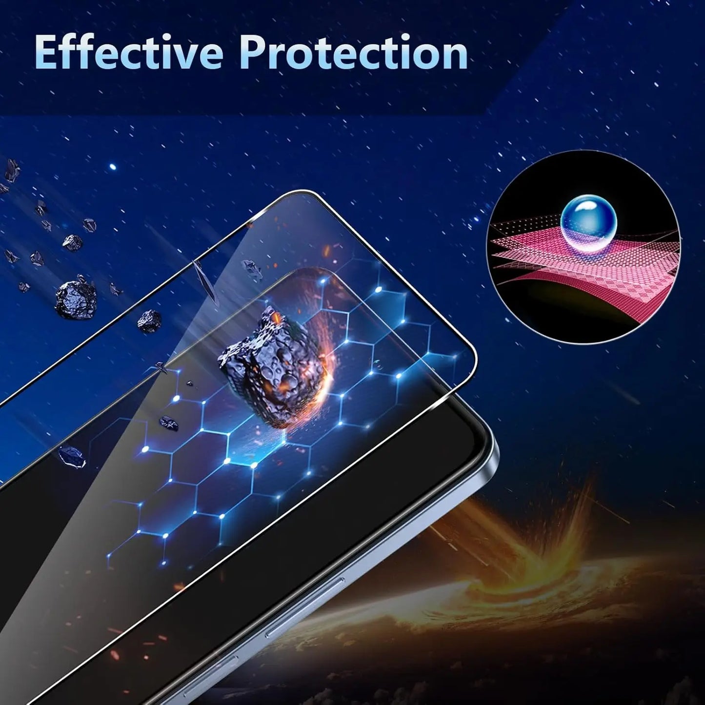 Vivo Y19s Tempered Glass Screen Protector