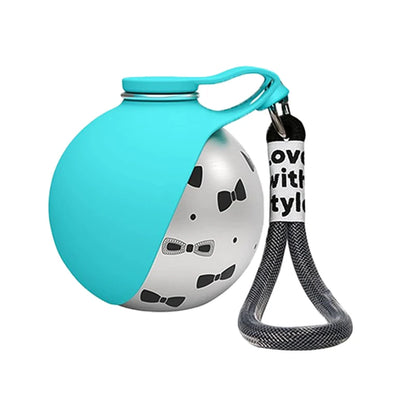 Leak-Proof Travel Water Bottle & Foldable Drinking Bowl for Dogs and Cats