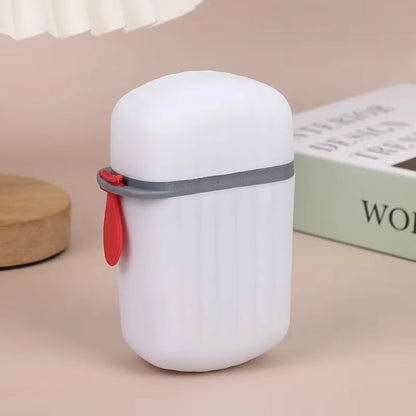 Portable Drainable Travel Soap Case with Sealed Lid