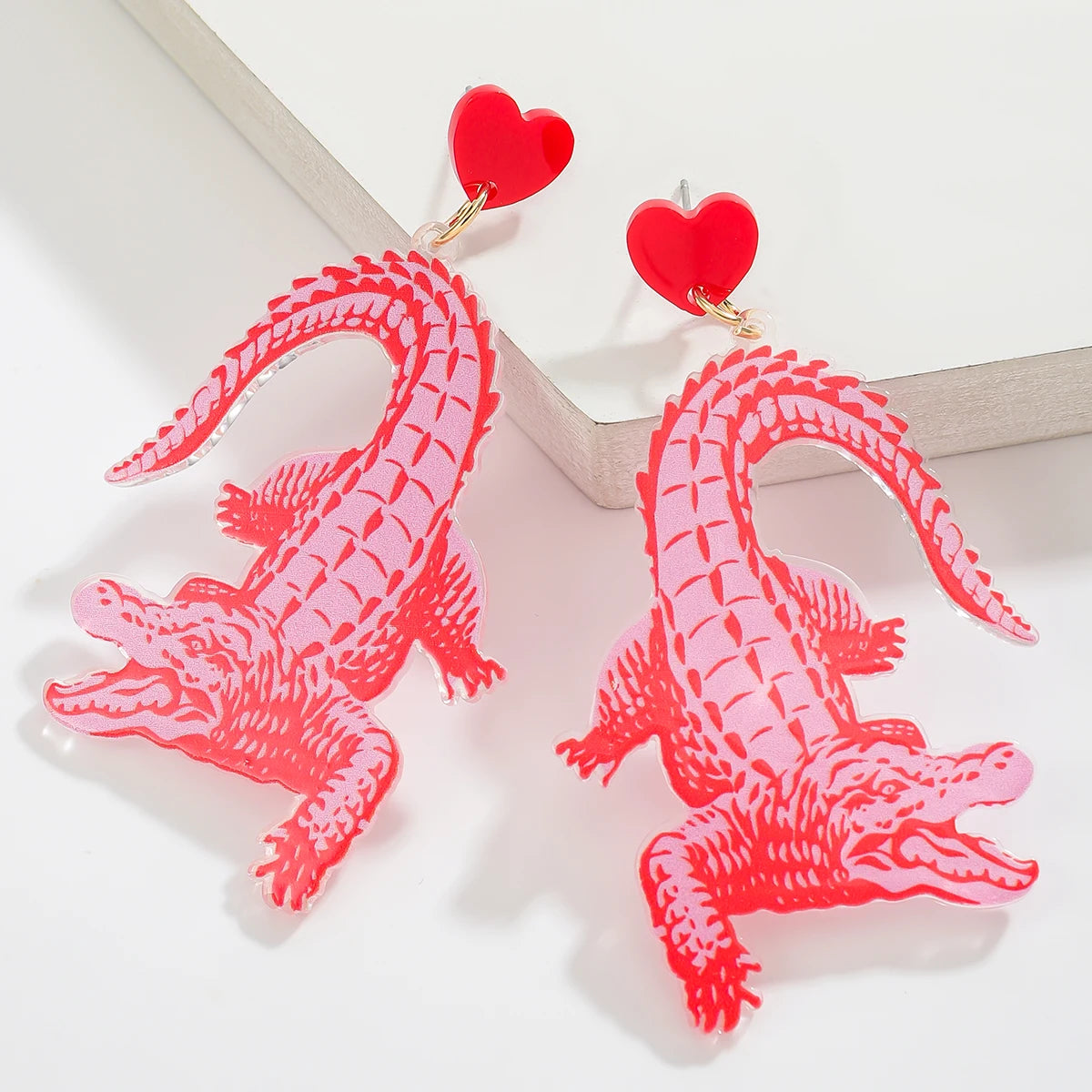 Creative Acrylic Fish Octopus Earrings