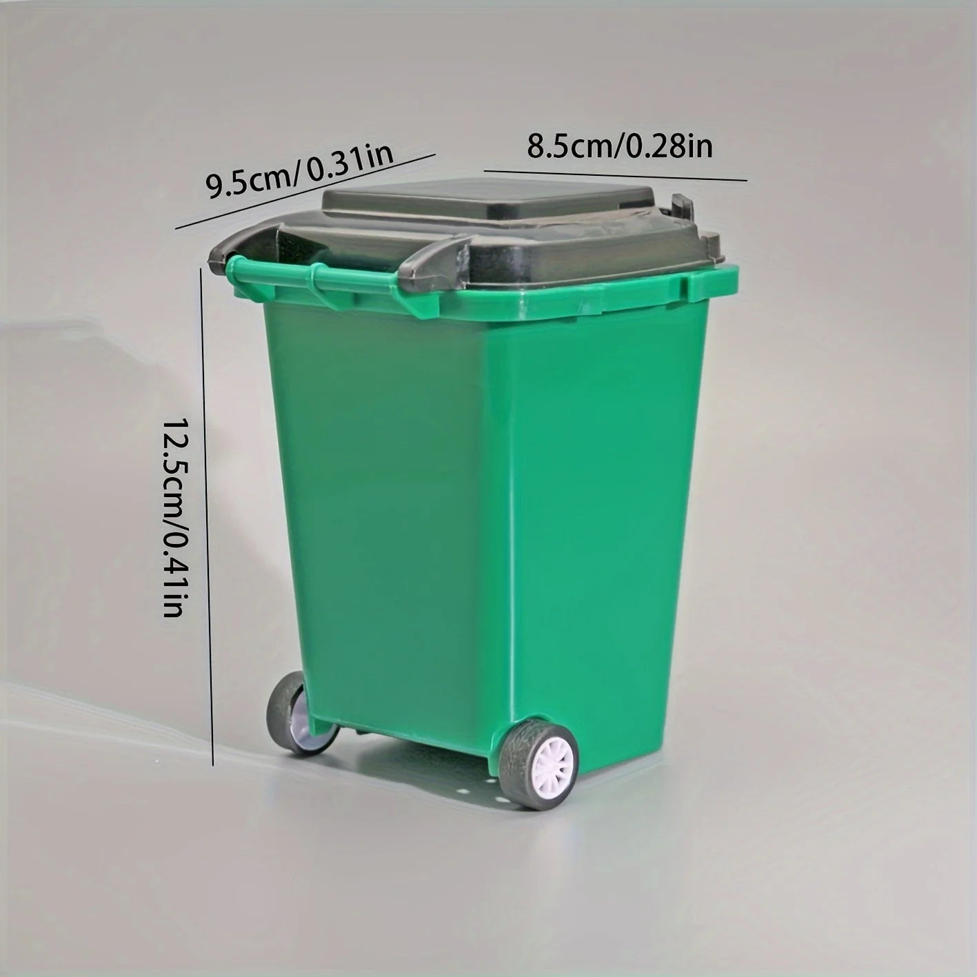 Mini Desktop Trash Bin Pen Holder