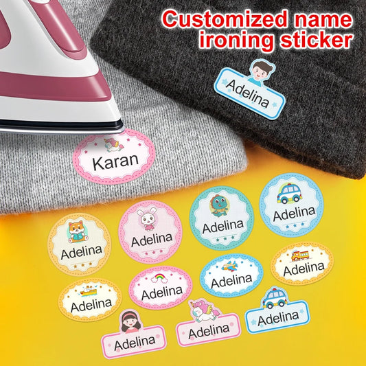 Custom Kids School Name Tags