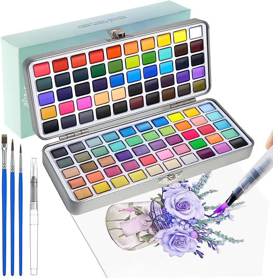 Professional Watercolor Paint Set