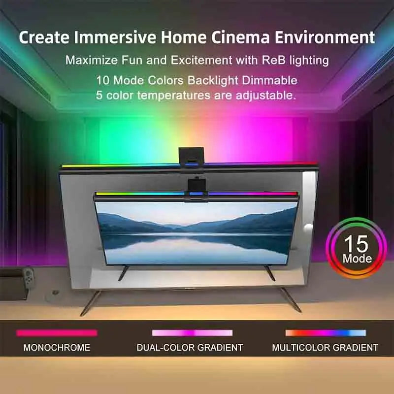 60/80cm LED Monitor Light Bar
