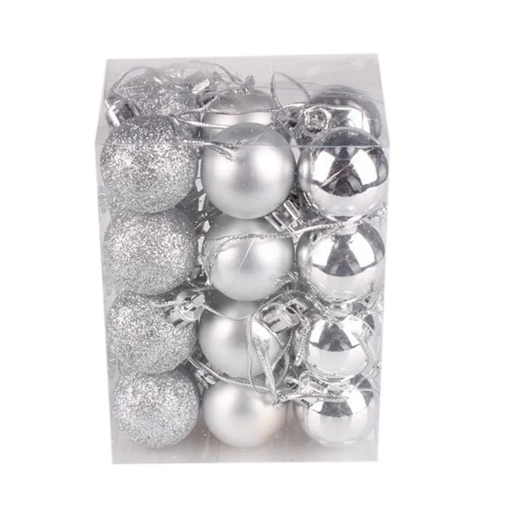 24-Piece Mini Christmas Bauble Set