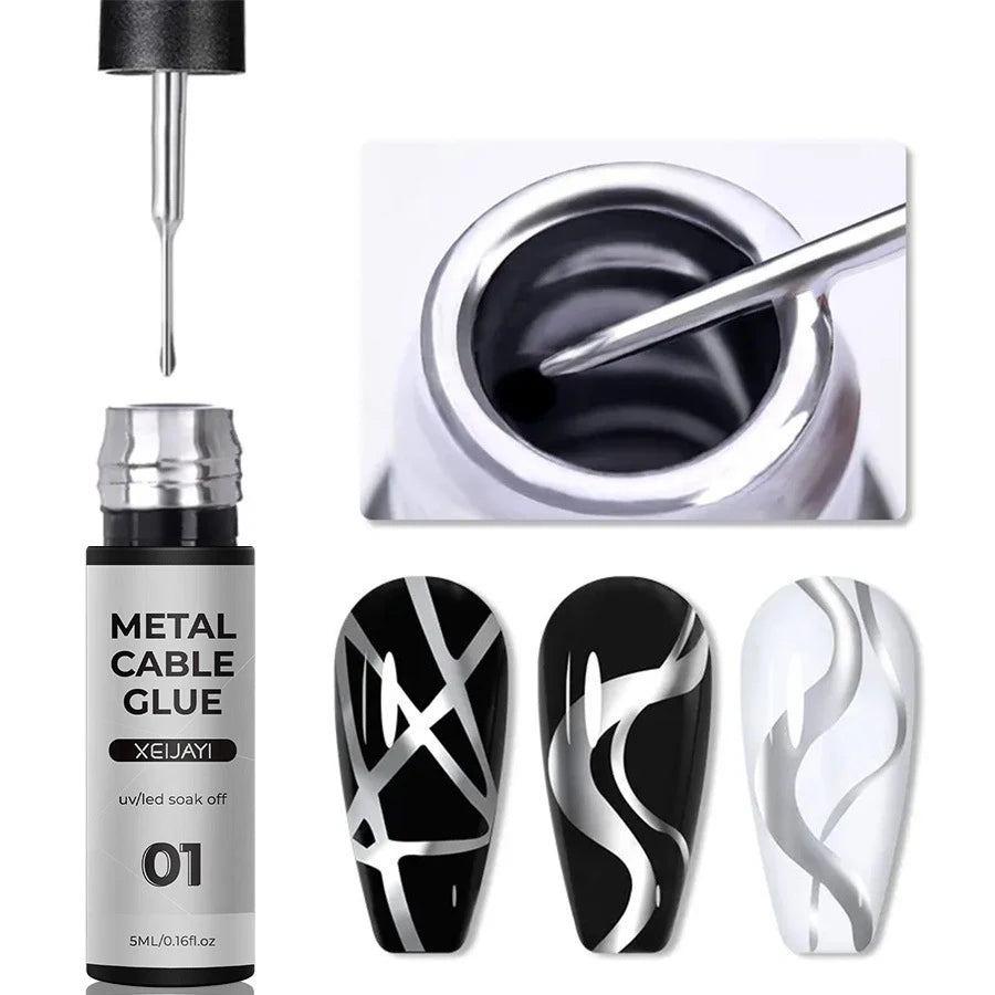 Metallic Mirror Liner Gel Polish