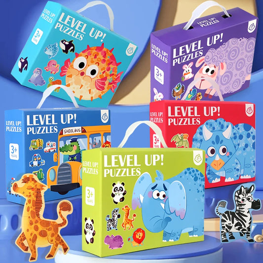 Wooden Jigsaw Puzzle Kids Toy