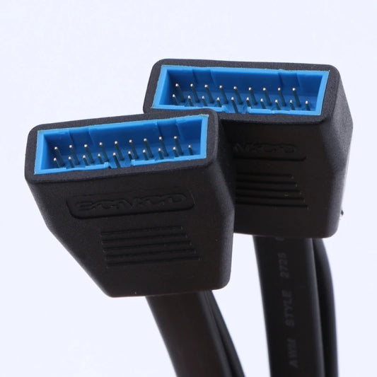 USB 3.0 19-Pin Internal Header Splitter Cable