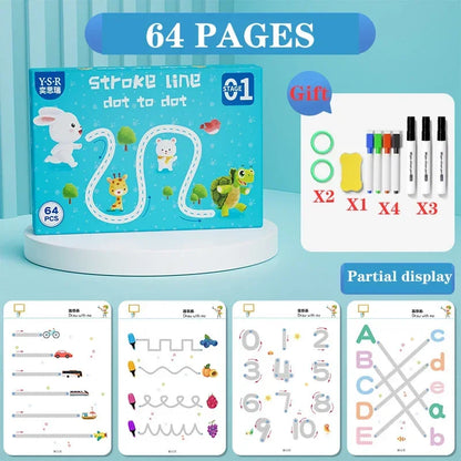 Reusable Magical Tracing Workbook