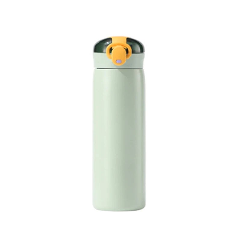 Stainless Steel Kids Thermal Bottle with Straw