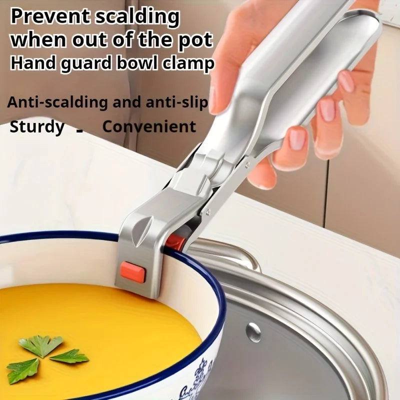 Anti-Scald Bowl & Pan Gripper Tongs