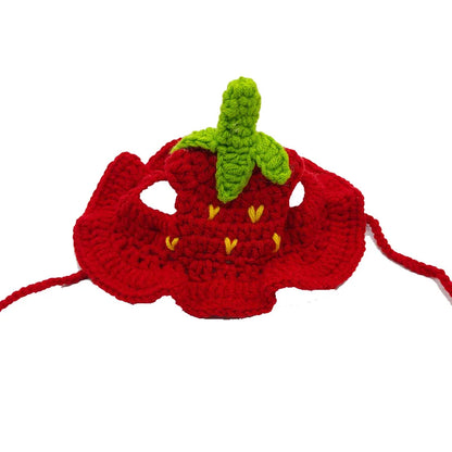 Cute Knitted Pet Hat for Cats & Small Dogs