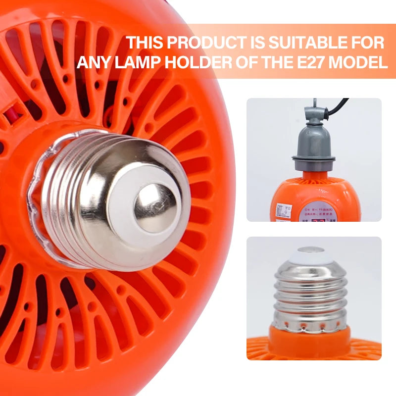 220V 150W Intelligent Poultry Heating Lamp with Thermostat