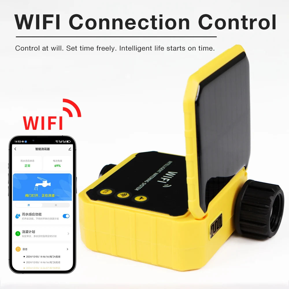 Smart Solar WiFi Irrigation Timer