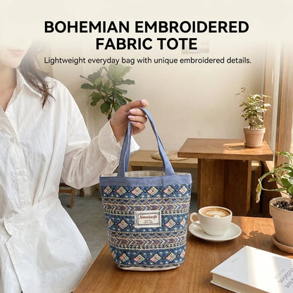 Handwoven Lunch Tote Bag