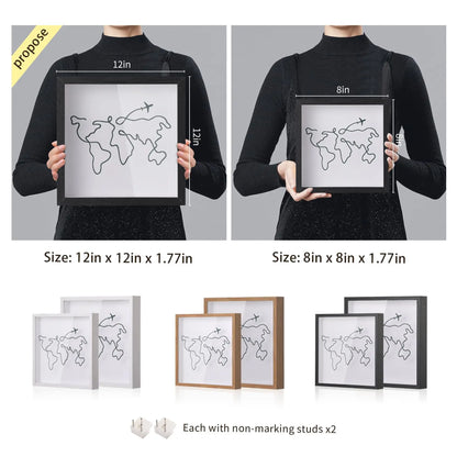 Transparent Memory Archive Box Frame