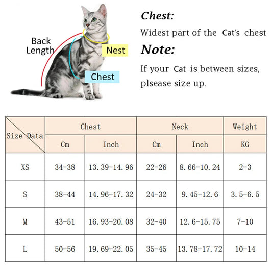 Breathable Cat Harness & Leash Set