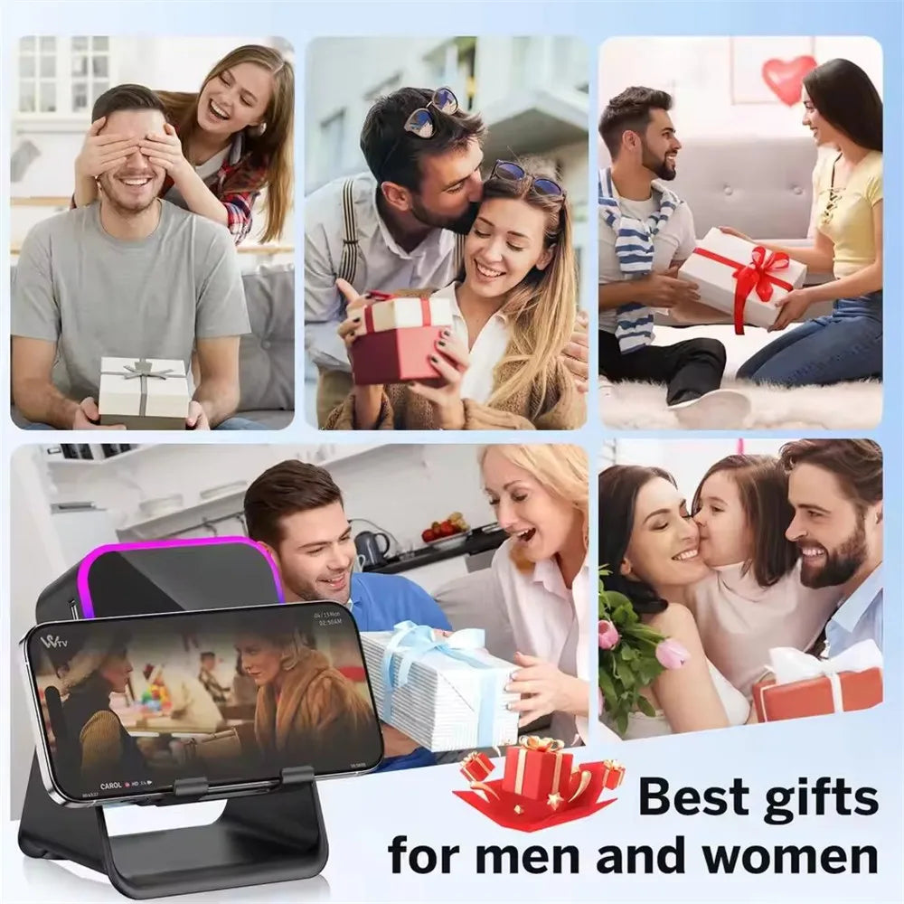Magnetic Bluetooth Speaker Phone Stand