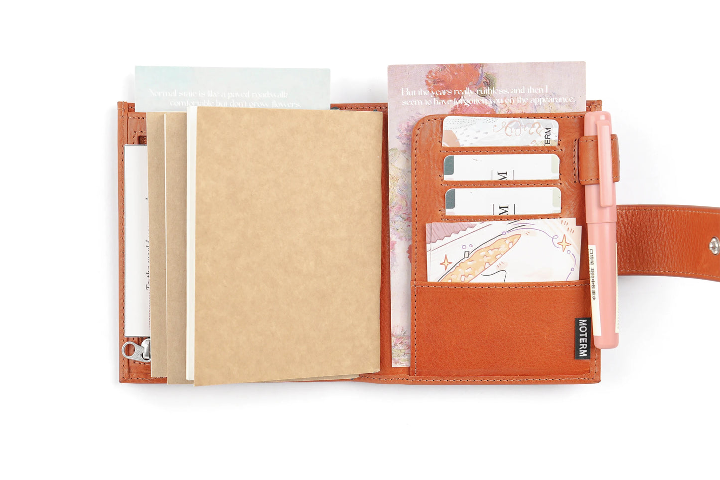 Moterm Passport Leather Travel Journal Organizer