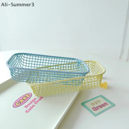 Metal Wire Desktop Storage Basket