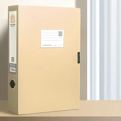 Dustproof PP File Organizer Case for A4 Documents & Office Filing