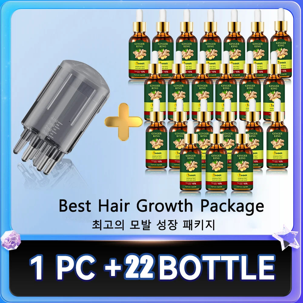 Hair Growth Applicator Massage Comb